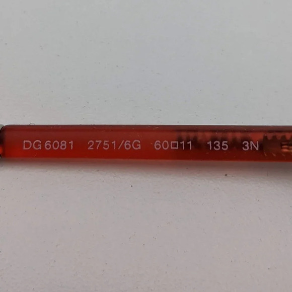 🕶️Frame Only! Dolce&Gabbana DG6081 Sunglasses 60/11 135 /KAC410🕶️ - Picture 6 of 7